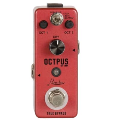 Rowin LEF-3806 Octpus Octaver Micro Effect Pedal Ships Free image 1