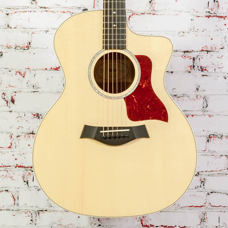 USED Taylor 214ce-QS Deluxe Limited Acoustic Electric Guitar Sitka/Quilted  Sapele ES2 x2113