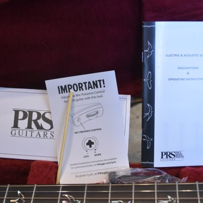 PRS Paul Reed Smith Tonare ANGELUS Acoustic / Electric guitar 2014 custom USA image 3