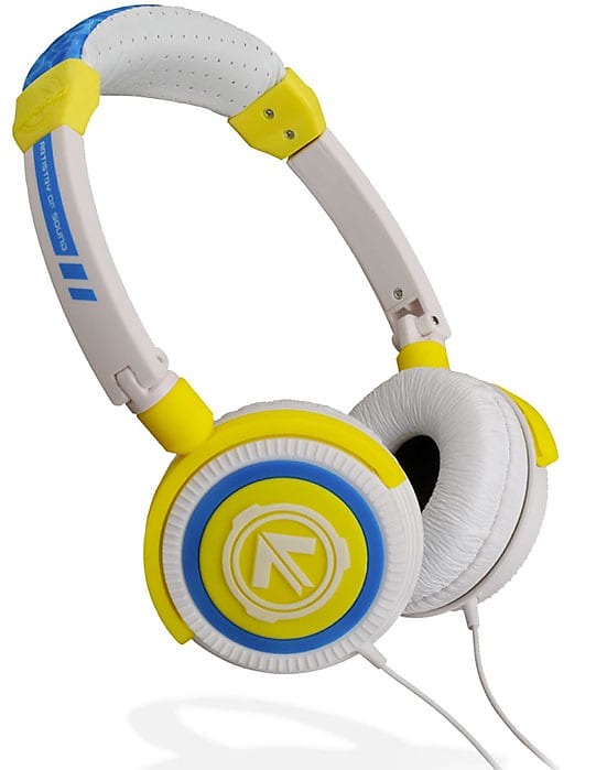 AERIAL7 Phoenix Headphones - Citron Multi-Device Stereo Headphones w/mic image 1