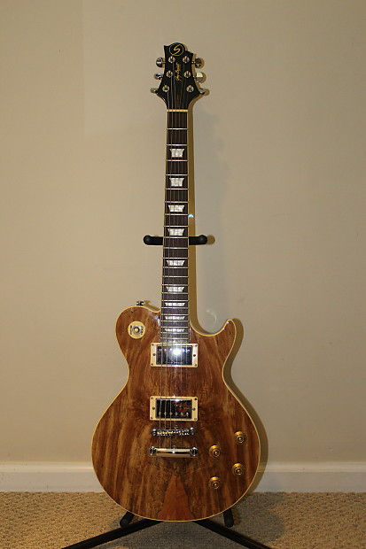 【極美品】Greg Bennett AV-5 エレキギター スポルテッドメイプル Greg Bennett グレッグベネット AV-5 Les Paul レスポールタイプ