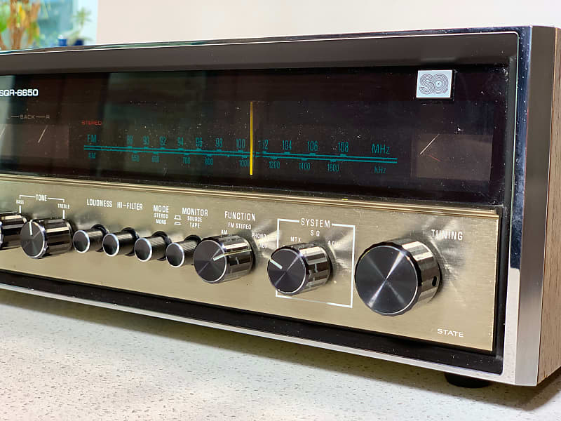 Sony SQR-6650 Quadraphonic Receiver (1972 Vintage Japanese
