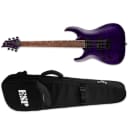 ESP LTD H-200FM LH See Thru Purple Electric Guitar + ESP Gig Bag H-200 FM Left Handed