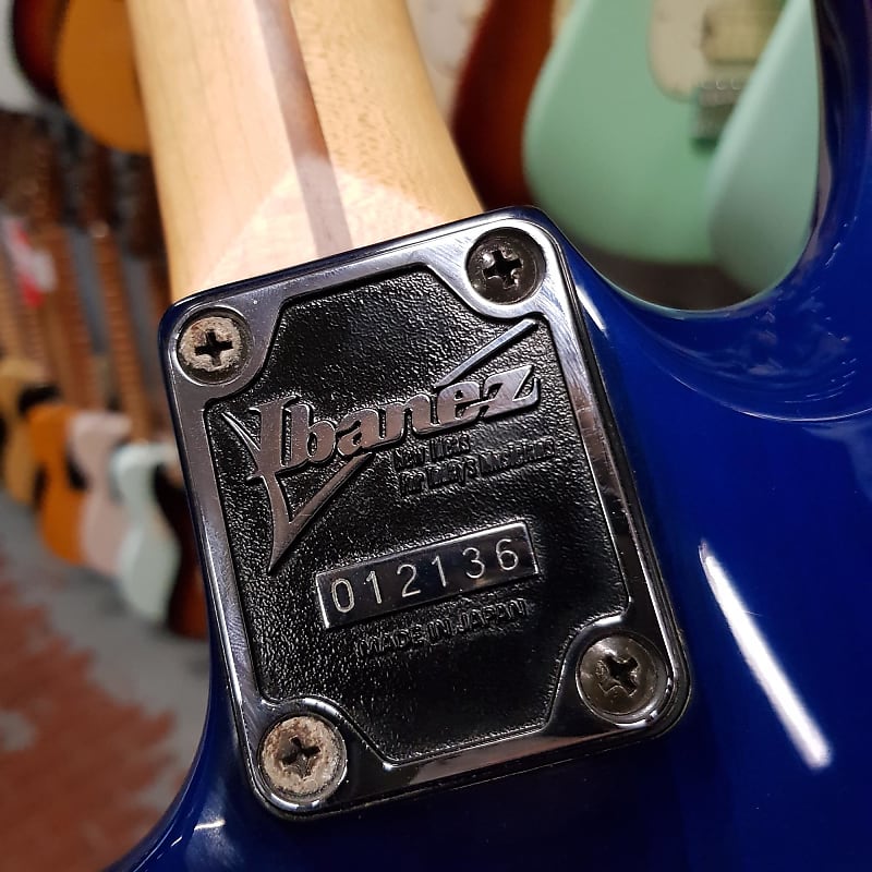 Ibanez Js1000 Joe Satriani Btb Burnt Transparent Blue Japan | Reverb