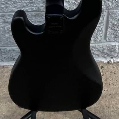 GAMMA Custom Bass Guitar JP24-01, 4-String Alpha Model, Triple Satin Black image 10