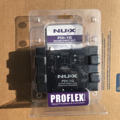 NuX PDI-1G Guitar Direct Box DI - stellar quality, compact, all-analog cab sim! image 1