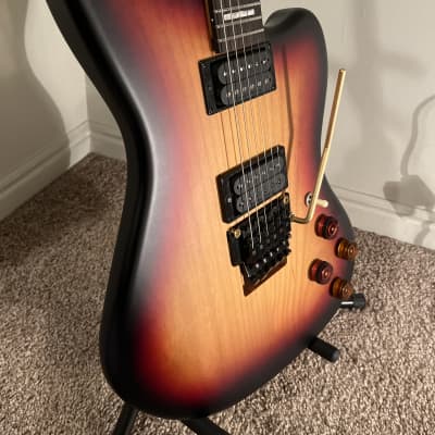 Warmoth Jazzmaster Black-red-yellow burst | Reverb