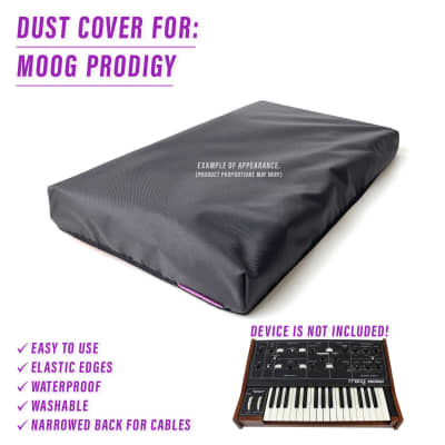 DUST COVER for MOOG PRODIGY - Waterproof, easy to use, elastic edges