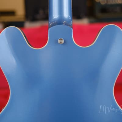 Josh Williams ‘Mockingbird’ JWG274 Semi-Hollowbody Electric Guitar-Pelham Blue Finish & Bloombucker Pickups! image 10