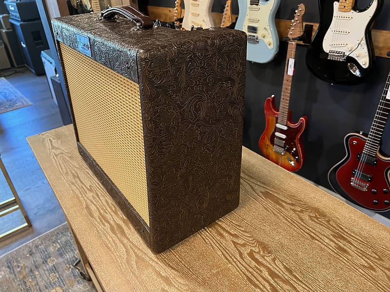 Henry Hand Wired Custom Combo Tweed Tube Amp 1x12 Paisley Tolex