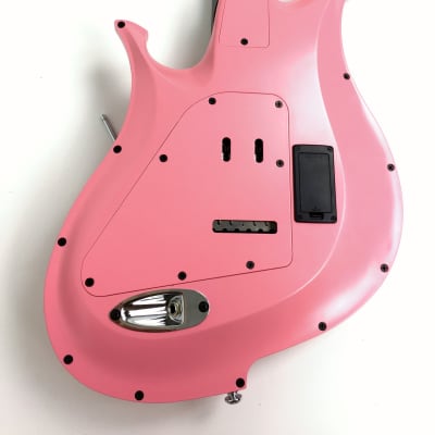 KOLOSS GT4PK Pink Aluminum Body Carbon Fibre Neck Electric Guitar + Bag image 4