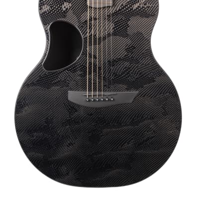 McPherson Sable Carbon Fiber Guitar with CAMO Top and Black Hardware image 8