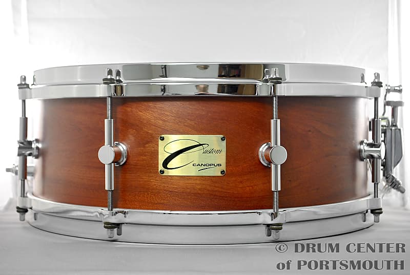 Canopus 1ply Bubinga Snare Drum 14x5.5 Oil