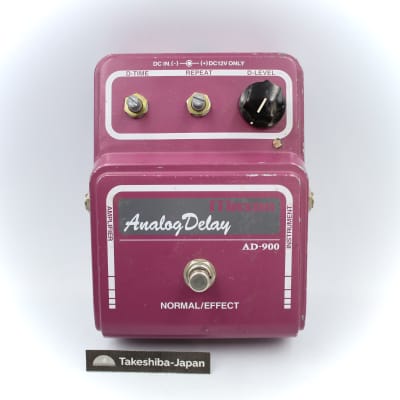 Maxon AD-900 Analog Delay Early Type MN3005 x2 Made in Japan Guitar Effect Pedal for sale