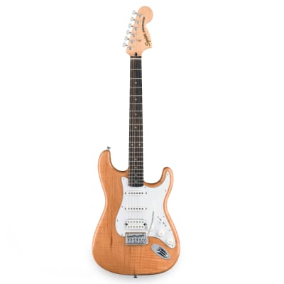 Squier FSR Affinity Series | Stratocaster HSS | Electric Guitar Natural image 7