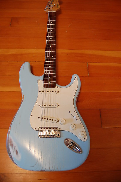 Fender Stratocaster Sonic Blue | Reverb
