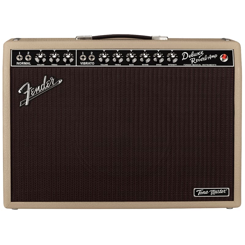 Fender Tone Master Deluxe Reverb Amp - BLONDE image 1