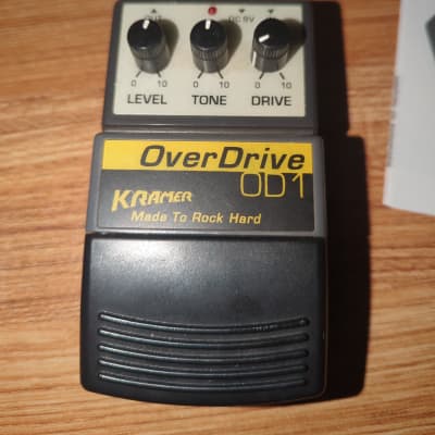 Boss OD-1 Overdrive 1983 MODDED for high-end JRC4558DD FREE
