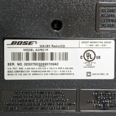 BOSE ボーズ WAVE RADIO CD +Pedestal 台座　外部入力 Bose Auxiliary Pedestal for Wave Radios – Expansion Dock