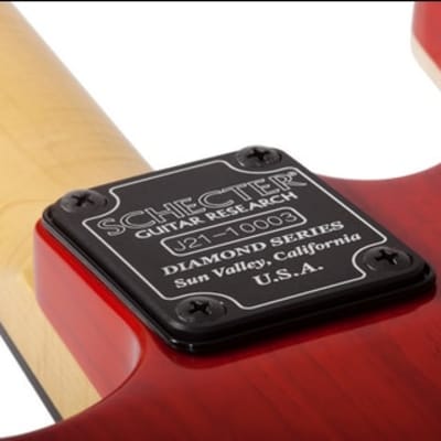 Schecter California Classic Series Electric Guitar w/ Case - Bengal Fade 7303 image 6