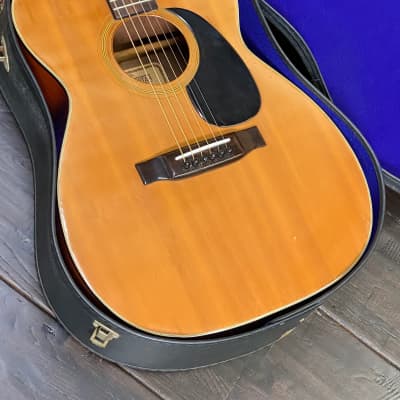 Kasuga F-10 OO size Acoustic Guitar - Natural - Made In Japan | Reverb