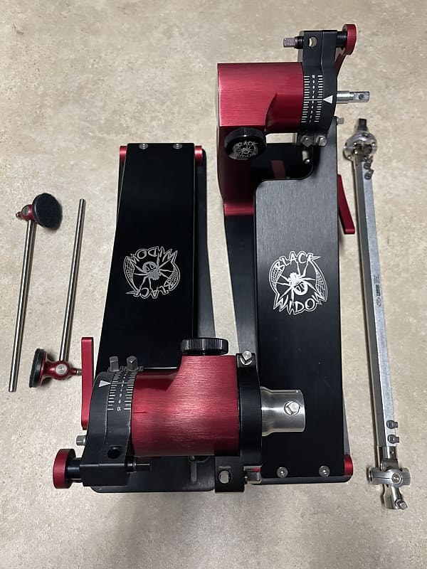 Trick black deals widow double pedal