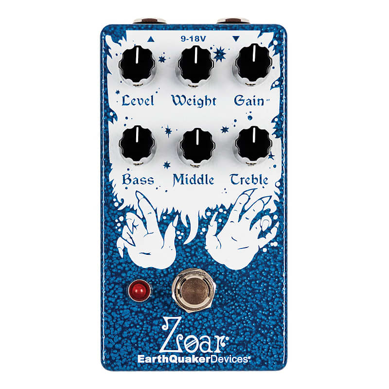 Earthquaker Devices Zoar Dynamic Audio Grinder Distortion Effects Processor image 1