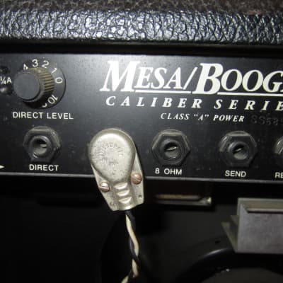 1988 Mesa / Boogie Studio .22 Black Clean w Footswitch One Owner image 10