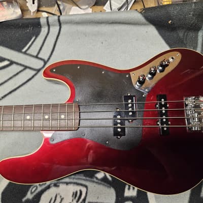 Fender AJB Aerodyne Jazz Bass 2003 - 2015 - Old Candy Apple Red image 7
