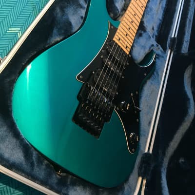 Ibanez RG550 Emerald Green, 1993. Gorgeous example, very little playing time! image 4
