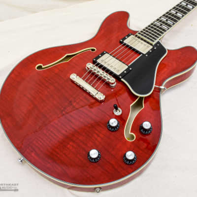 Eastman T486 Semi Hollow Thinline - Red (s/n: 2349) image 8