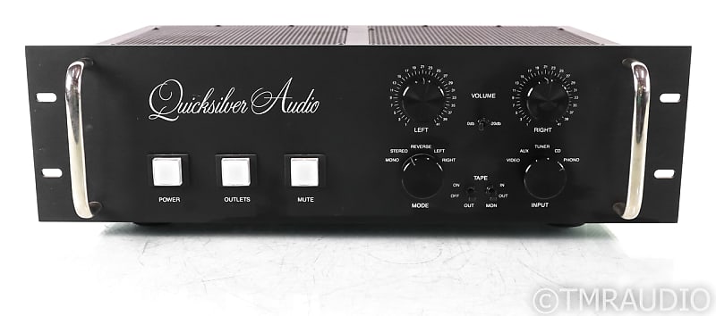 Quicksilver Audio Full Function Stereo Tube Preamplifier; MM Phono image 1