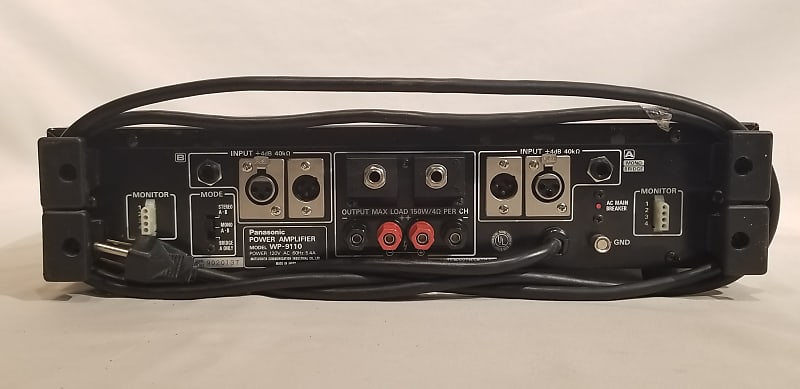 Panasonic Ramsa WP-9110 Power Amplifier - 100 Watt Per