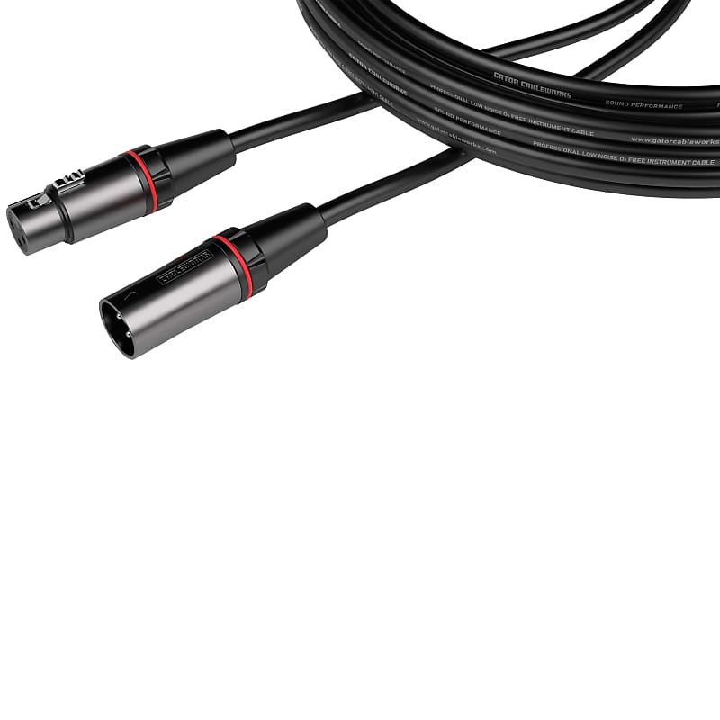 Cableworks By Gator Cases Headliner Series 50 Foot XLR Microphone Cable;  (GCWH-XLR-50)