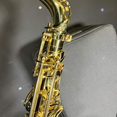 Like New Selmer Super Action 80 Series ii Alto Sax late 1990s  Gold Brass w/ S80 mouthpiece and custom case image 7