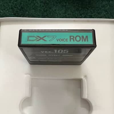 Yamaha DX7 Data ROM Cartridge 1985 Voice ROM 105 - Included with ROM:  Original Box and Manual image 3