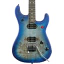 EVH 5150 Series Deluxe Electric Guitar, Poplar Burl Aqua Burst