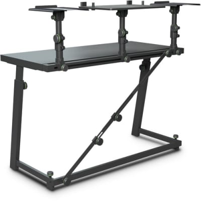 GRAVITY STANDS DJ-Desk with Flexible Loudspeaker and Laptop Tray (FDJT 01) image 2