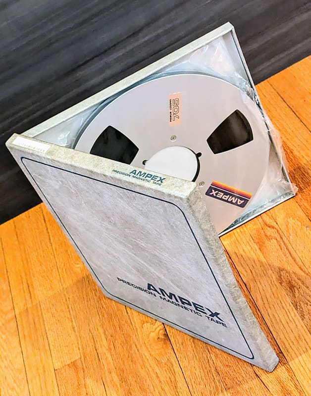 Ampex 407 Reel Tape/ New/ Never Used/ Rare Find/ In Sealed Packing/ 1/4" X 2500' image 1