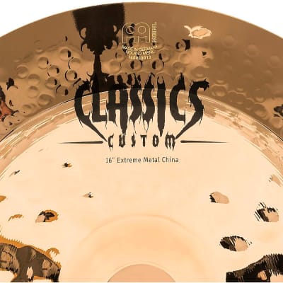 MEINL Classics Custom Extreme Metal China Cymbal 16 in. image 5