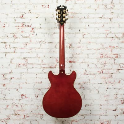 USED D'Angelico Excel Mini DC Semi-Hollow Electric Guitar Viola image 9