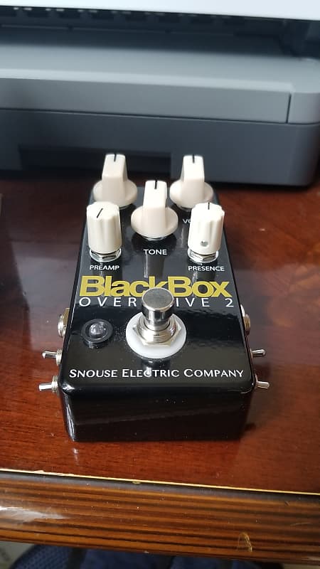 Snouse BlackBox Overdrive 2 Stage Pro Mod - Black