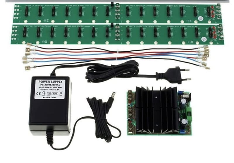 Doepfer A100 DIY Kit Power Supply, Bus Boards & Power Brick Reverb