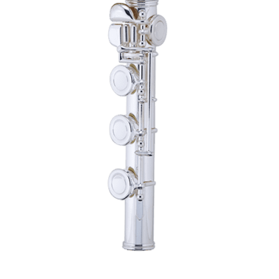 Armstrong 800BEF Open-Hole Flute with Offset G and B Foot Joint image 1