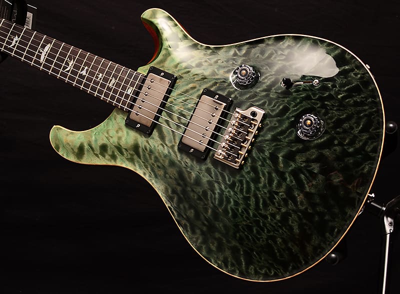 NEW Paul Reed Smith Wood Library Custom 24 Fatback in Brian’s Limited Trampas Green Fade! image 1