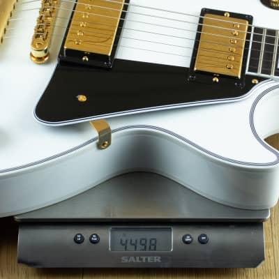 Gibson Custom Les Paul Custom Alpine White Ebony Fingerboard CS302394 image 5