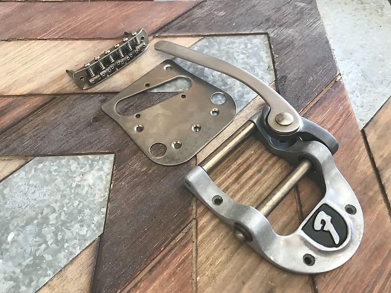 Real Life Relics Bigsby® Aged B5 Fender® F Logo Vibrato Kit