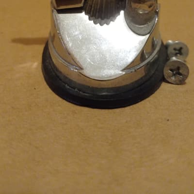 DW DWSMTB12CR 12.7mm Hinged Tom Mount Bracket 2010s - Chrome image 3