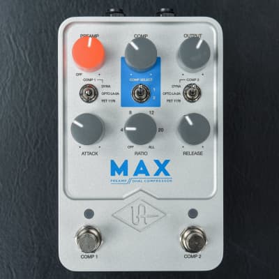 Reverb.com listing, price, conditions, and images for universal-audio-max-preamp-dual-compressor