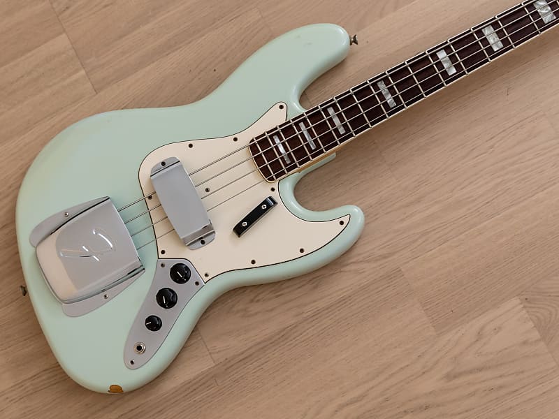 Sonic blue on sale jazz bass